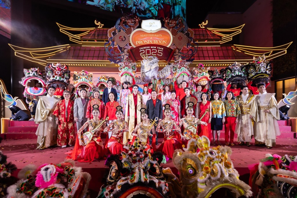 02.ต่อ - ธนภพ และ พีพี - กฤษฏ์ ร่วมฉลองตรุษจีน งาน Siam Paragon A Prosperous Chinese New Year 2025