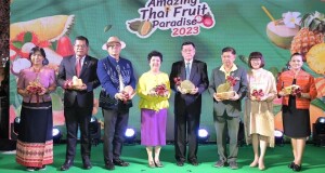 ไอคอนสยาม และเมืองสุขสยาม ร่วมกับ สมาคมพืชสวนแห่งประเทศไทย พร้อมด้วยพันธมิตร  จัดเทศกาลงานผลไม้สุดยิ่งใหญ่ “Amazing Thai Fruit Paradise 2023”  เต็มอิ่มกับผลไม้ประจำฤดูกาลเกรดพรีเมี่ยมของเมืองสยามจากทั้ง 4 ภาค