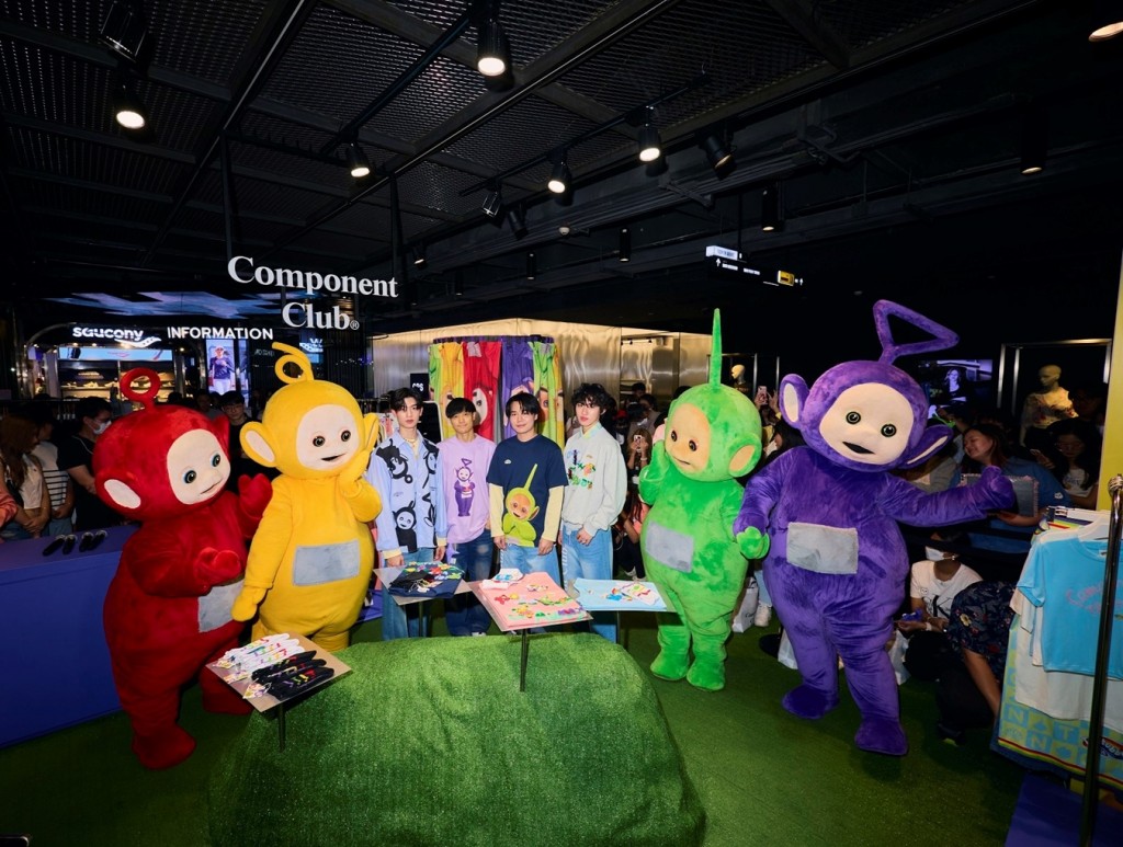3. Component Club x Teletubbies Pop Up Store