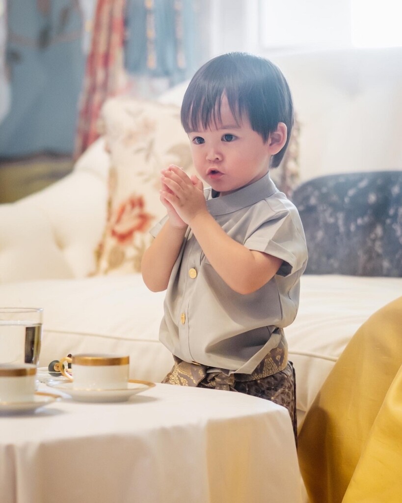 5. น้องกวิณท์ ลูกชาย คุณกรณ์ - ศรีริต้า ครบ 2 ขวบ