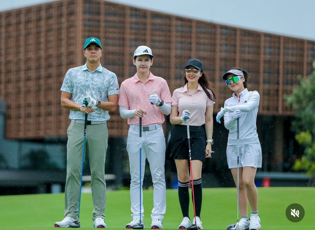 6. “เต๋า - เศรษฐพงศ์” ควง “ติ๊กกี้ - วิลาสิณี” งานเปิดตัว adidas golf รุ่น CODECHAOS 25