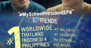 กระแสแรงไม่แผ่ว!!! “แฟนผมเป็นประธานนักเรียน My School President” สาดความฟินเต็มกราฟ #MySchoolPresidentEP8 ฮอตติดเทรนด์ทวิตเตอร์ “อันดับ 1” ของโลก