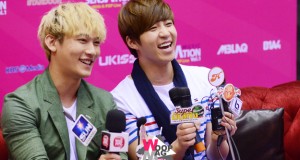 วง U-KISS ส่ง  AJ และ ซูฮยอน ร่วมแถลงข่าว ‘KOREA MUSIC SENSATION VOL.1′