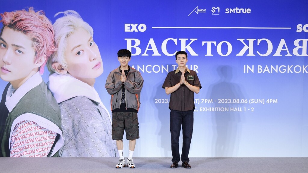 [EXO-SC ภาพที่ 1] งานแถลงข่าวแฟนคอน EXO-SC BACK TO BACK FANCON IN BANGKOK