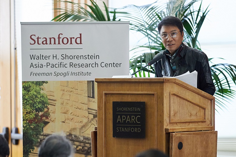 Executive Producer 'Soo-Man Lee' of SM delivered a speech at Stanford University’s Korean Studies conference