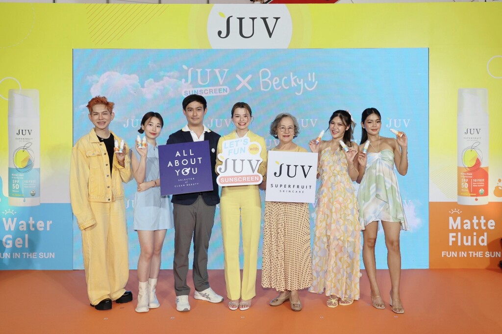 JUV (จุ๊ฟ) เปิดตัว “เบ็คกี้–รีเบคก้า” นั่งแท่น Friend of JUV_1