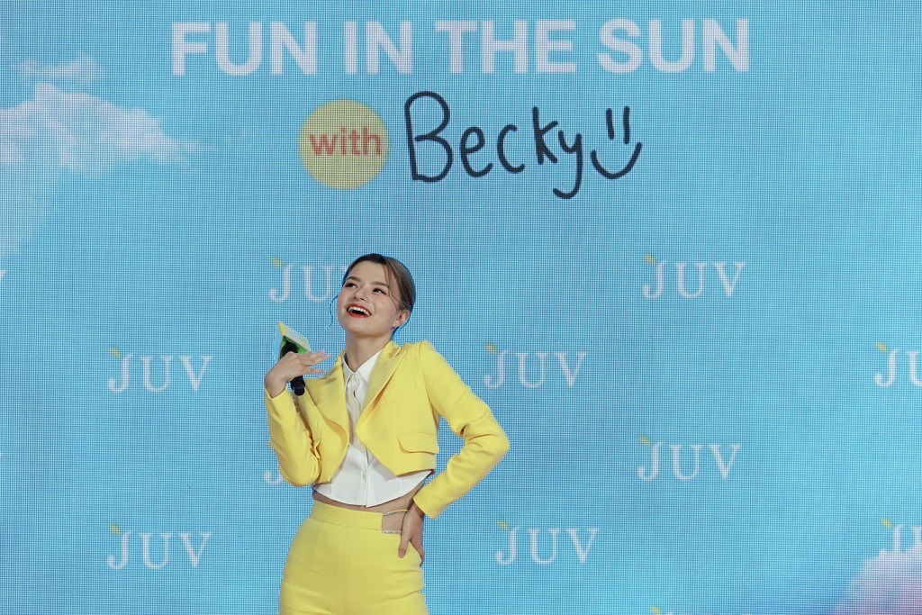 JUV (จุ๊ฟ) เปิดตัว “เบ็คกี้–รีเบคก้า” นั่งแท่น Friend of JUV_12