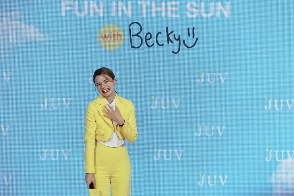 JUV (จุ๊ฟ) เปิดตัว “เบ็คกี้–รีเบคก้า” นั่งแท่น Friend of JUV_14