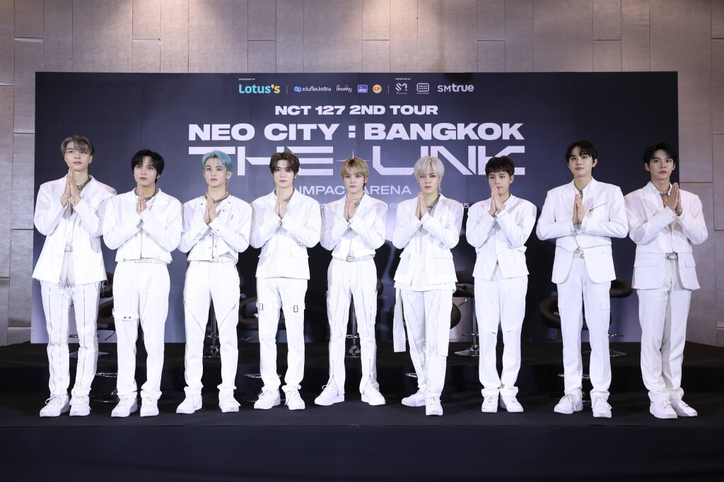 [NCT 127 ภาพที่ 1] งานแถลงข่าวคอนเสิร์ต NCT 127 2ND TOUR ‘NEO CITY  BANGKOK – THE LINK’