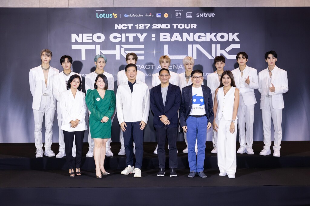 [NCT 127 และ SM True, Lotus_s, แว่นท็อปเจริญ, ดีคอลเจน, CP] งานแถลงข่าวคอนเสิร์ต NCT 127 2ND TOUR ‘NEO CITY  BANGKOK – THE LINK’