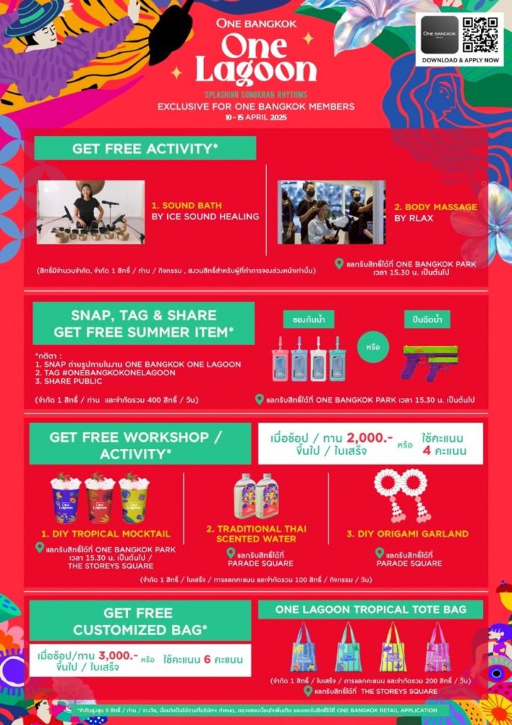 One Bangkok, One Lagoon Splashing Songkran Rhythms_activities