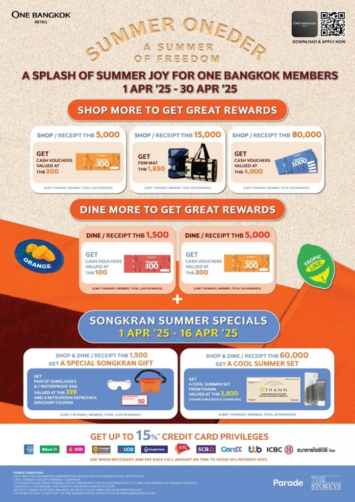One Bangkok, One Lagoon Splashing Songkran Rhythms_promotion