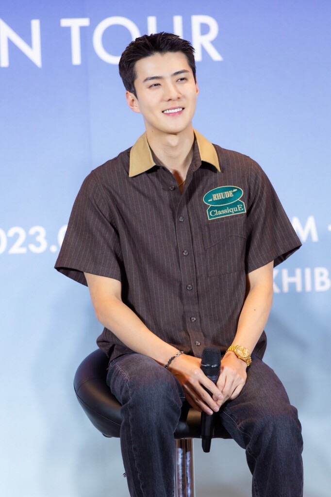 [SEHUN ภาพที่ 1] งานแถลงข่าวแฟนคอน EXO-SC BACK TO BACK FANCON IN BANGKOK