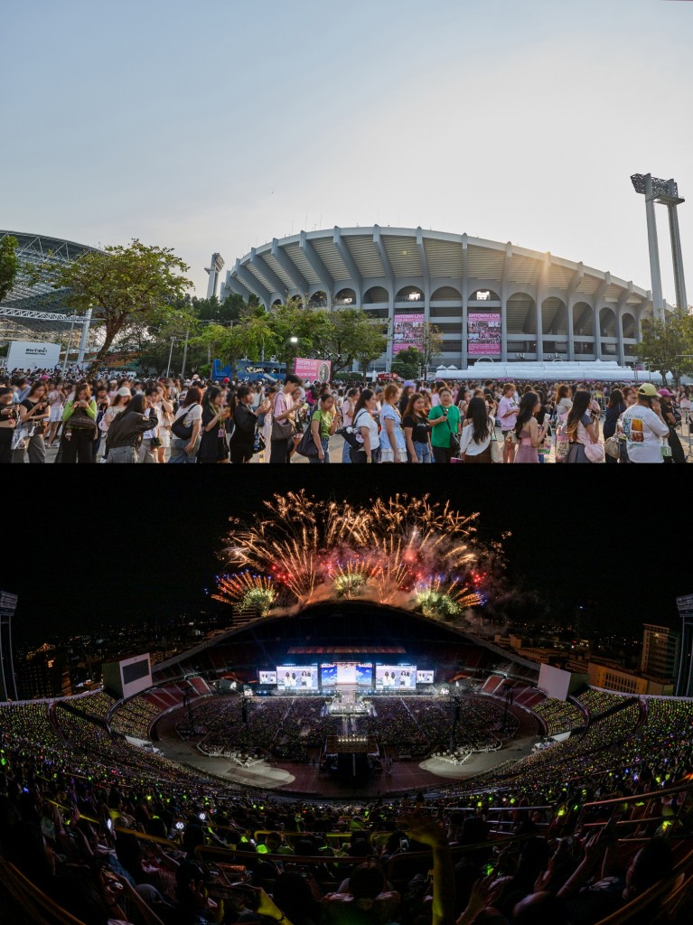 SMTOWN LIVE 2025-26 การแสดงที่กรุงเทพฯ ภาพบรรยากาศ