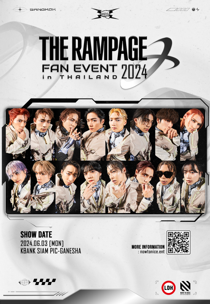 THE RAMPAGE FAN EVENT in THAILAND 2024 WHITE