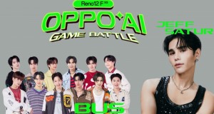 “เจฟ ซาเตอร์” แท็กทีมหนุ่มๆ วง “BUS” ชวนแฟนๆ OPPO คอเกมส์ห้ามพลาด  เตรียมระเบิดความมันส์ ท้าให้ลอง AI Phone ในงาน “Reno12 F 5G OPPO AI Game Battle”