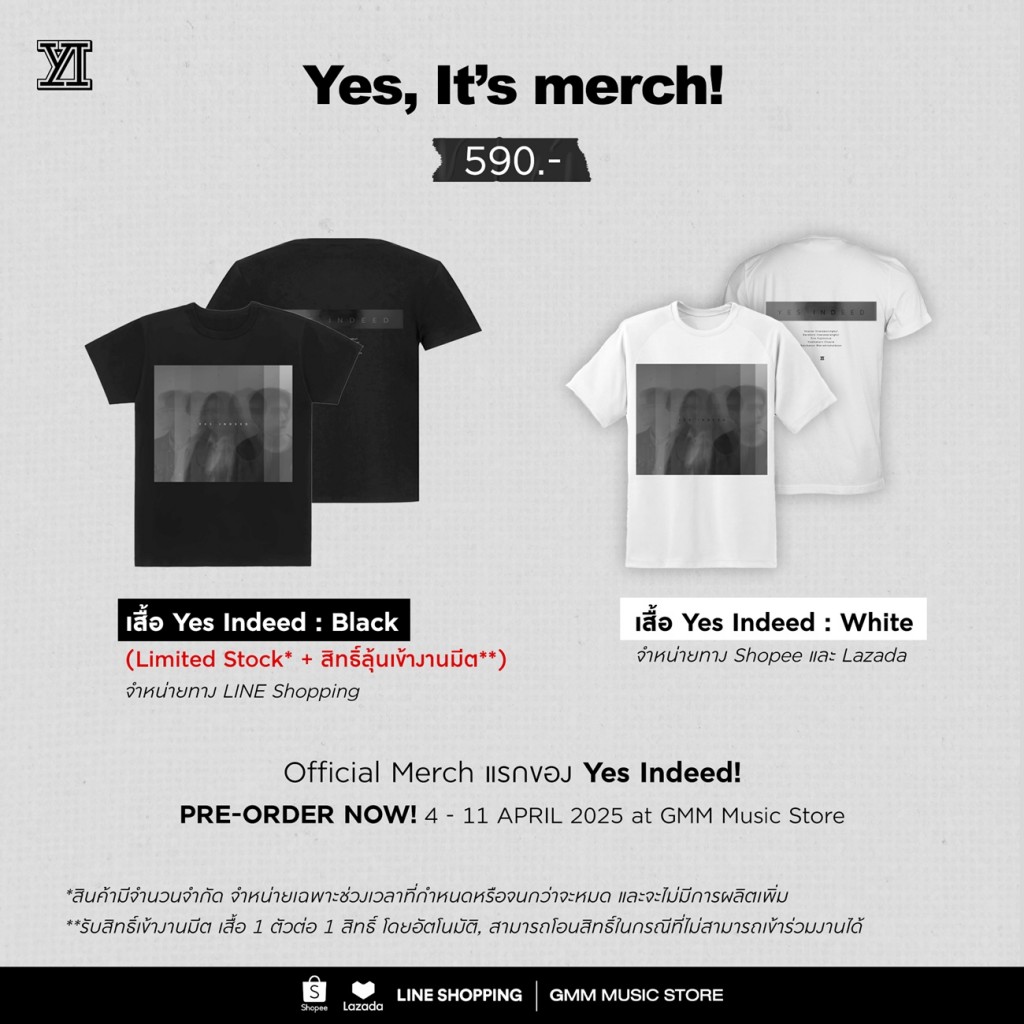 Yes Indeed BLACK&WHITE