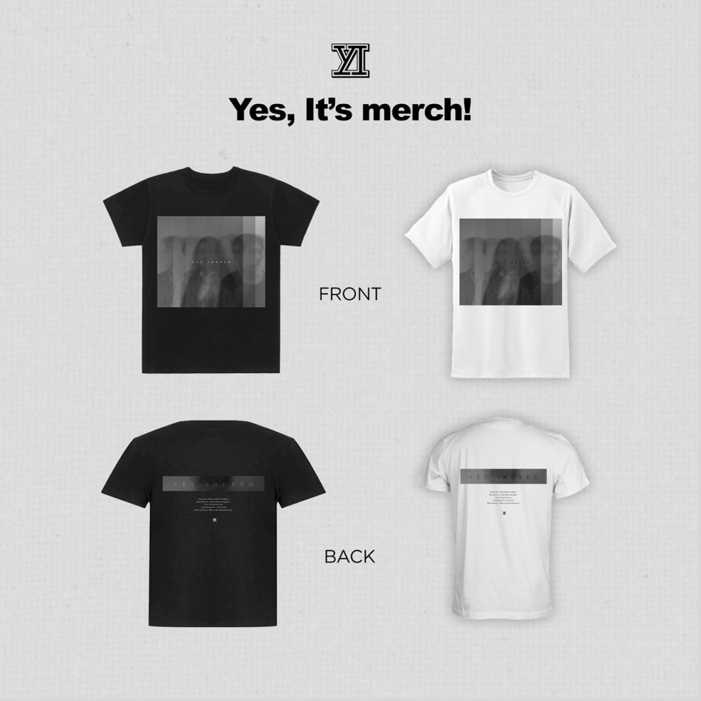 Yes Indeed MERCH Black&White