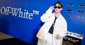 กัปตัน ชลธร อวดลุคสายแฟแนวสตรีท     ในงานเปิดตัวแว่นตา Off-White คอลเลกชัน Spring – Summer 2024