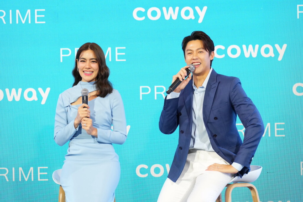 ภาพ_หมาก - ปริญ สุภารัตน์ และ คิมเบอร์ลี่ ร่วมงาน COWAY Just Drink Day_08