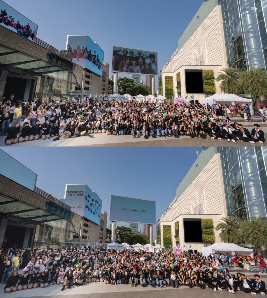 [ภาพถ่ายรูปกลุ่ม] งาน SM True celebrates SM ENTERTAINMENT 30TH Anniversary