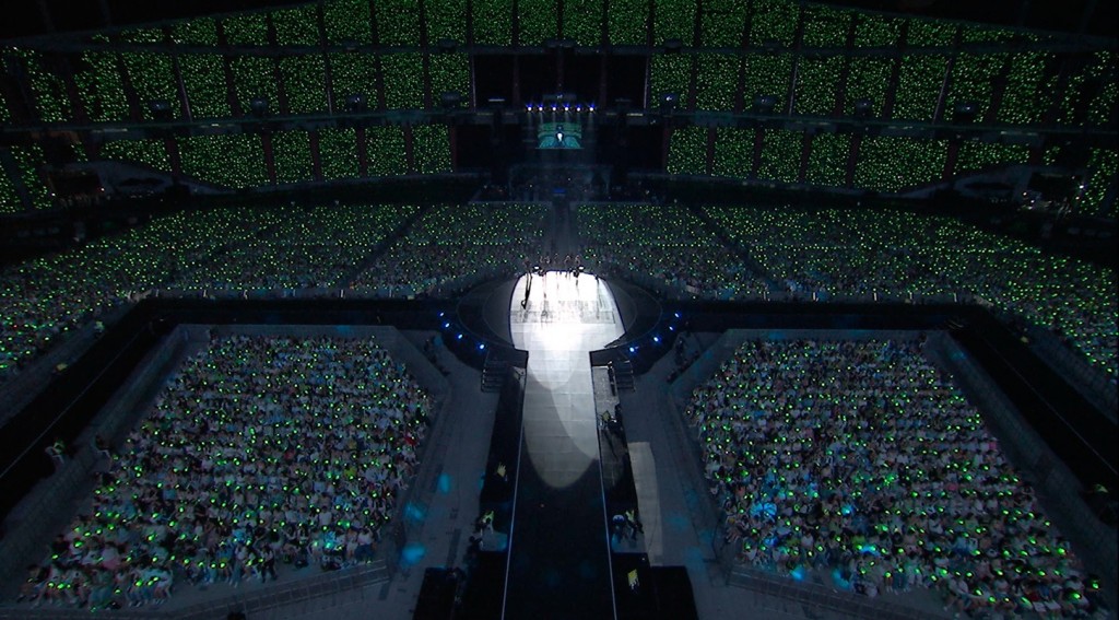 [ภาพบรรยากาศภายในสเตเดียมจากมุมสูง ภาพที่ 3] 2024 NCT DREAM WORLD TOUR _THE DREAM SHOW 3 _ DREAM( )SCAPE_ in BANGKOK