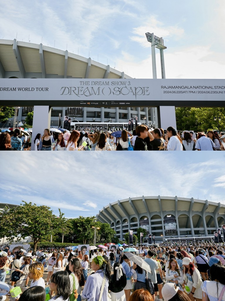 [ภาพบรรยากาศหน้างาน] 2024 NCT DREAM WORLD TOUR _THE DREAM SHOW 3 _ DREAM( )SCAPE_ in BANGKOK