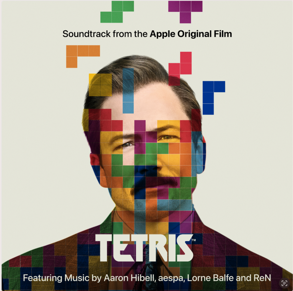 [ภาพปก] เพลงประกอบภาพยนตร์เรื่อง 'Tetris'