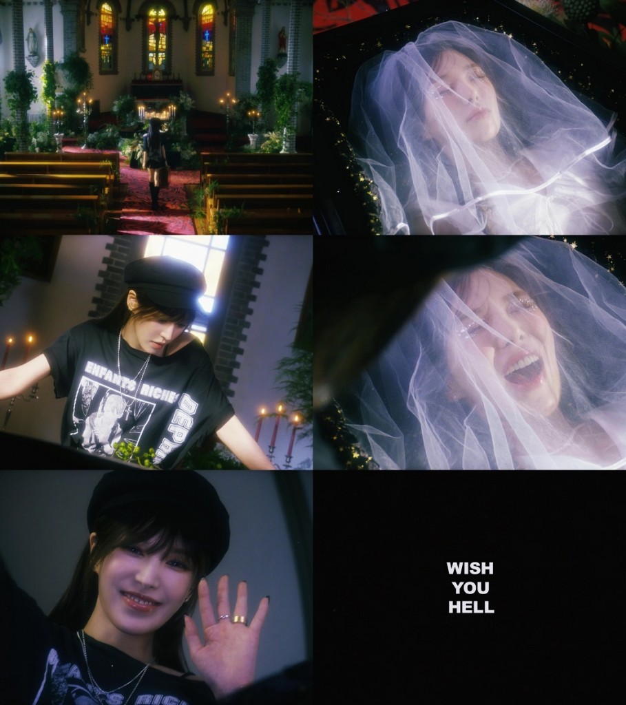 [ภาพแคปเจอร์] มิวสิกวิดีโอเพลง ‘Wish You Hell’ จากมินิอัลบั้มชุดที่ 2 ของ WENDY