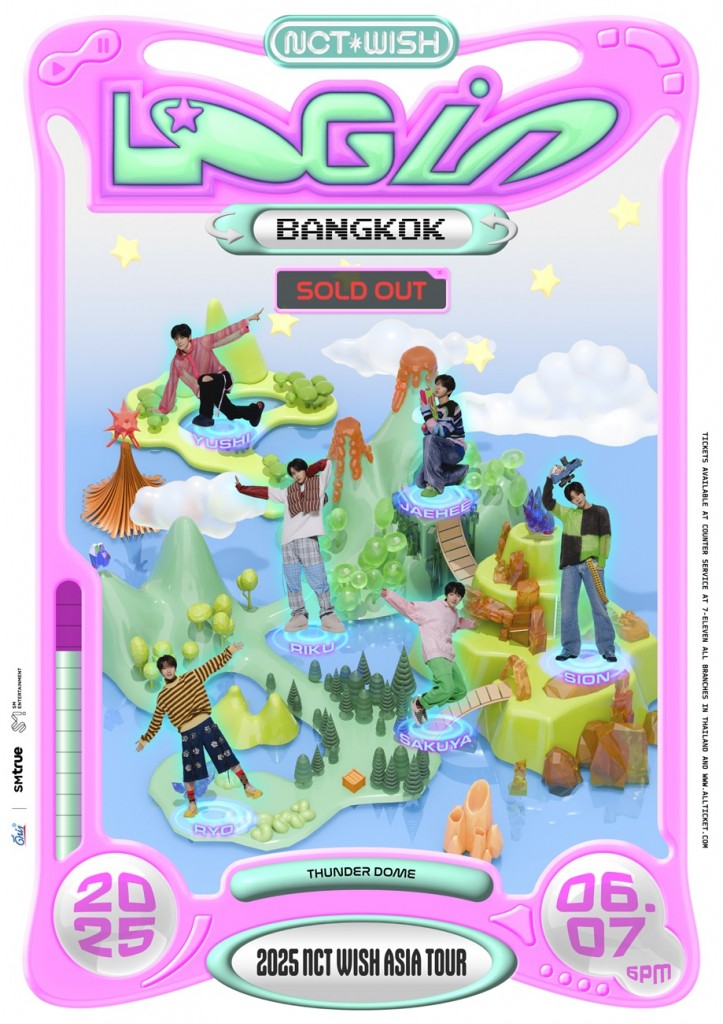 [ภาพโปสเตอร์หลัก SOLD OUT] 2025 NCT WISH ASIA TOUR LOG in BANGKOK