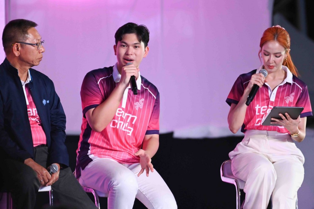 วรชิต สุนิวัชรานุพงษ์ ประธานโครงการงานฟุตบอลประเพณีธรรมศาสตร์ - จุฬาฯ ครั้งที่ 75