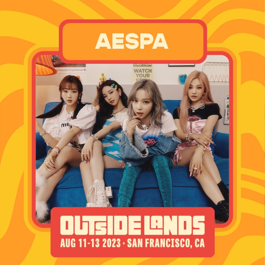 [โปสเตอร์ aespa] เทศกาลดนตรี ‘Outside Lands Music & Arts Festival’