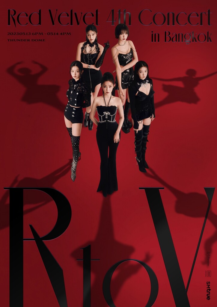 [โปสเตอร์] คอนเสิร์ต 'Red Velvet 4th Concert  R to V' in BANGKOK